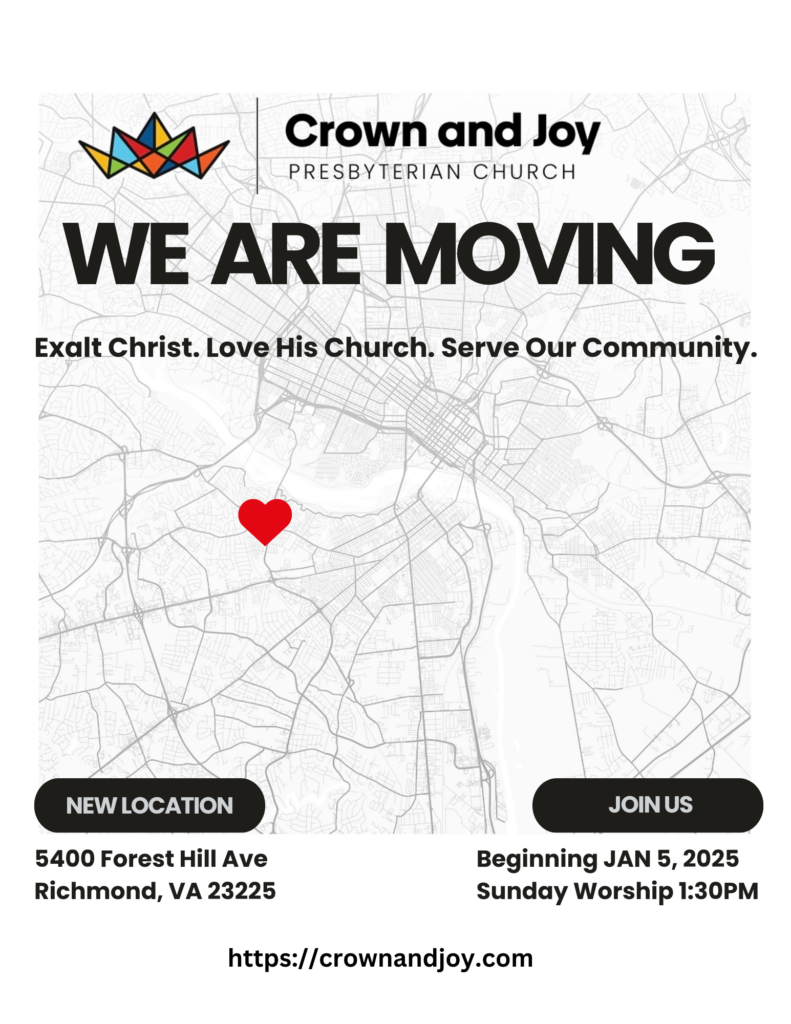 We're moving January 5